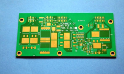 PCB unsupported holes and contact pads