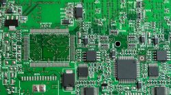 What is the role of the immersion gold process on the surface of the PCB board?