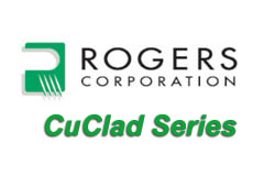 Rogers Cuclad 시리즈 - Cuclad 217, Cuclad 233, Cuclad 250 사양