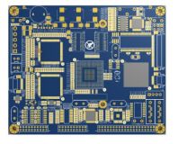 PCB tahta özel komponent düzeni ve güç sesi arayüzü