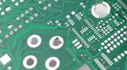 How are PCB through holes plated?