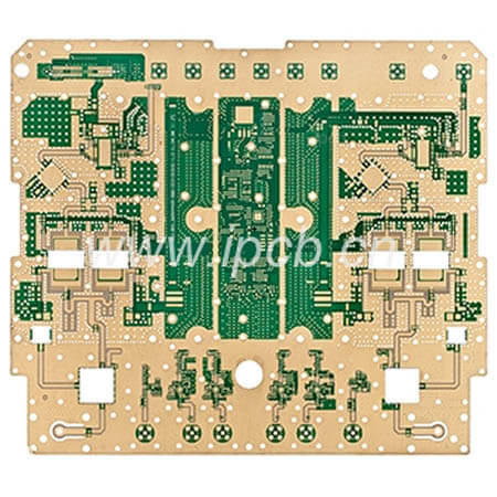 Antenne PCB RO4350B Hochfrequenz 4 Layer ENIG Board