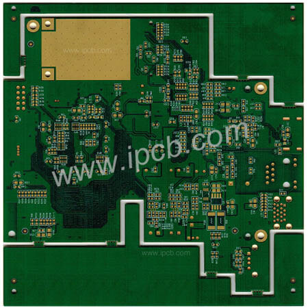 6L Multilayer PCB with backdrill via
