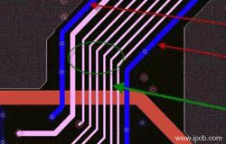 How to deal with PCB board signal crossing the dividing line?