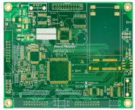 Cuatro componentes de la placa de impedancia de PCB