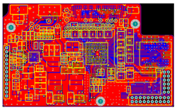 PCB patch space component layout