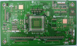 Process edge and MARK stippling method in PCB board