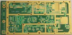 High frequency board process technology