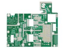 What materials are used for Rogers' high-frequency board production/circuit board?