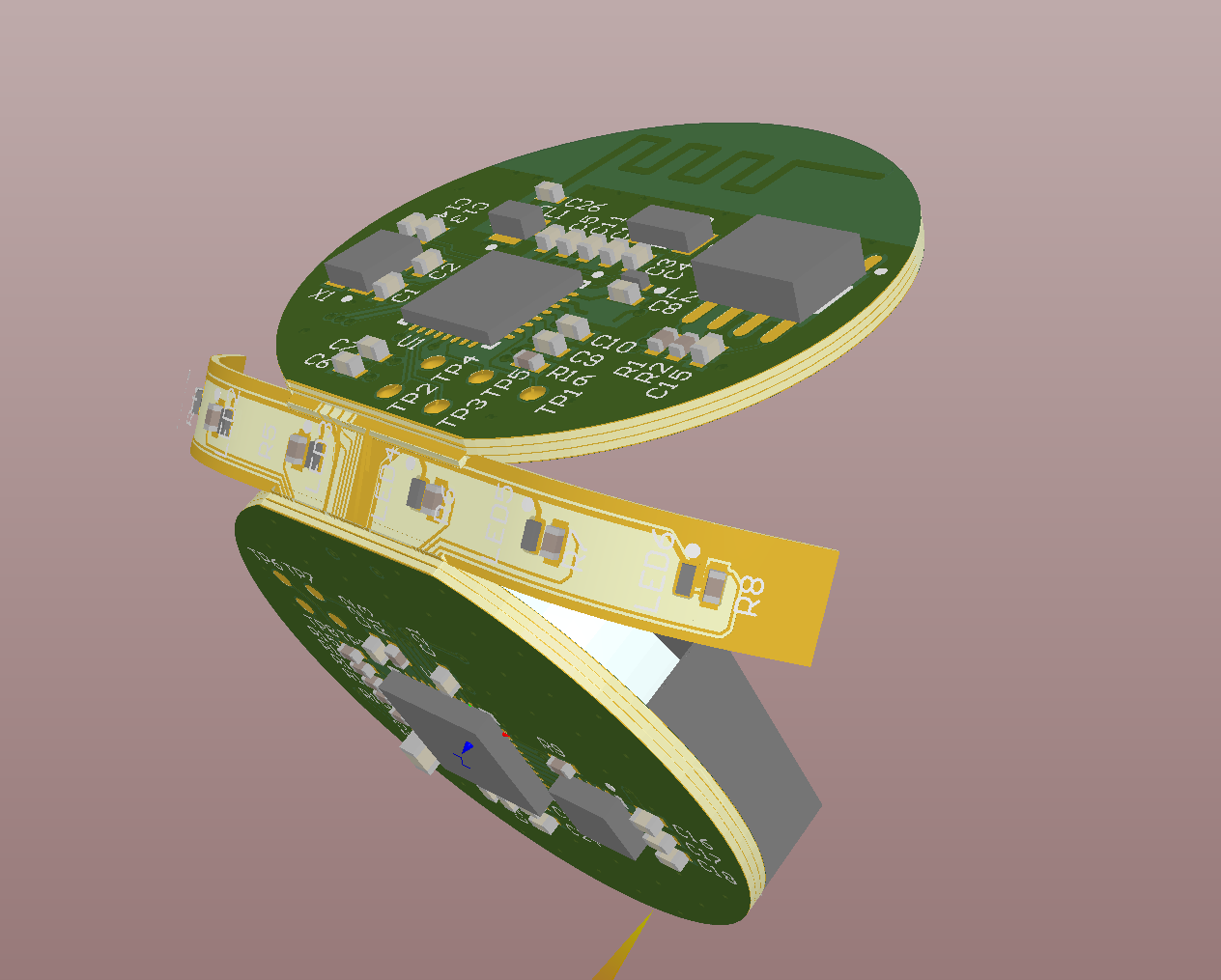 Flexible circuit board or hard and soft board production documents