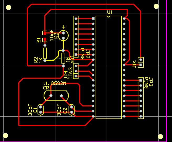   Application of Protel software in PCB high frequency circuit wiring