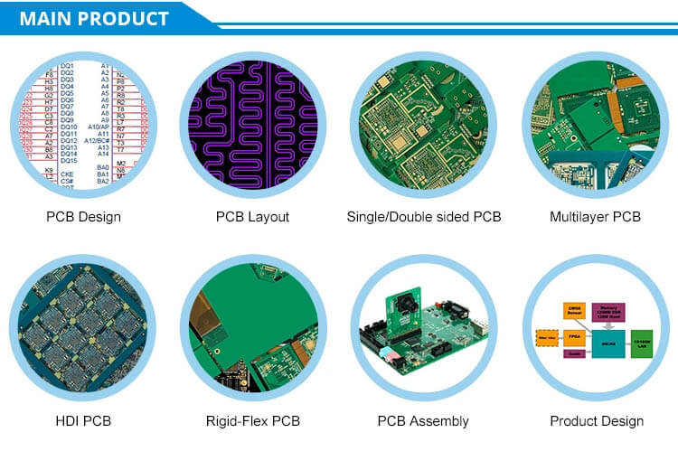 ipcb 주요 제품