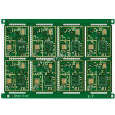Half plated hole multilayer pcb for GPS Antenna module
