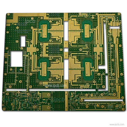 Hochfrequenz-Mikrowellendruckplatte