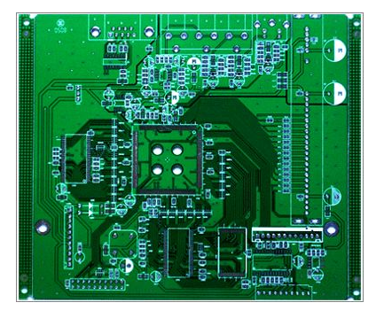 What are the electronic components on the pcba board