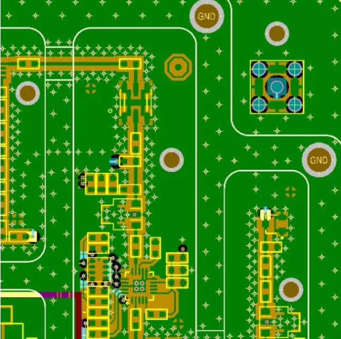 RF circuit board