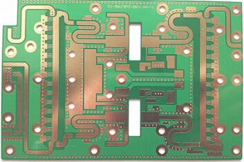 Estructura laminada de la placa RF de microondas de alta frecuencia