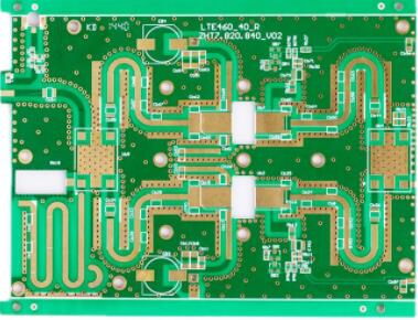 5G base station high frequency circuit board surface treatment process