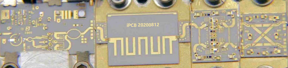 Microwave circuit PCB