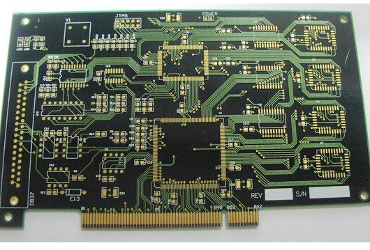 The influence of through-hole PCB board substrate