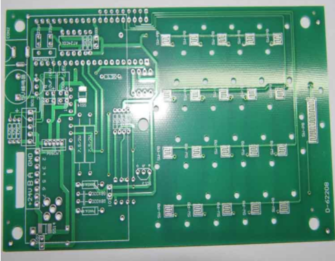 Circuit board corrosion method