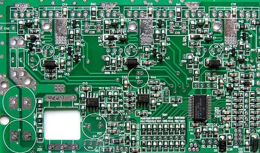 Basic electronic components in PCBA board