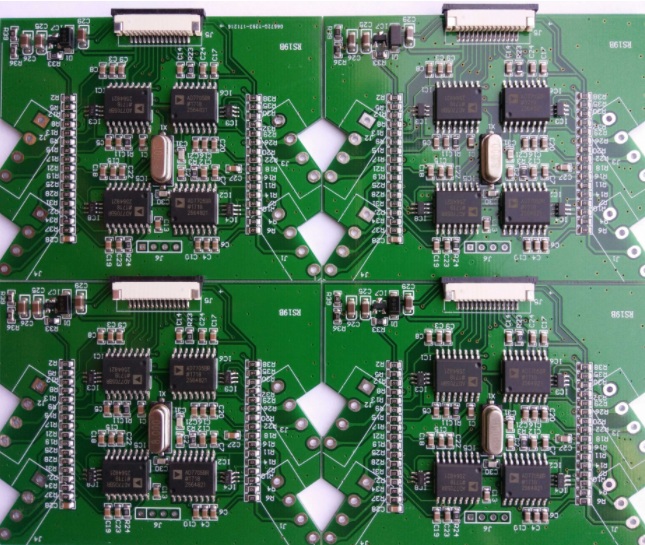 Multi-parameter monitor control board and monitor PCB chip