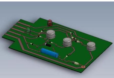 Circuit board design layout core
