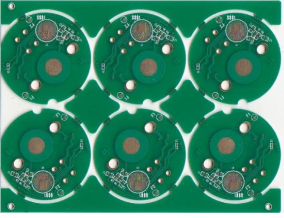 Condensatori elettrolitici in alluminio del circuito stampato PCB