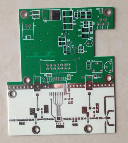  About FPC flexible circuit board through hole method