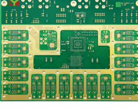 Mixed processing of printed circuit board PCB surface