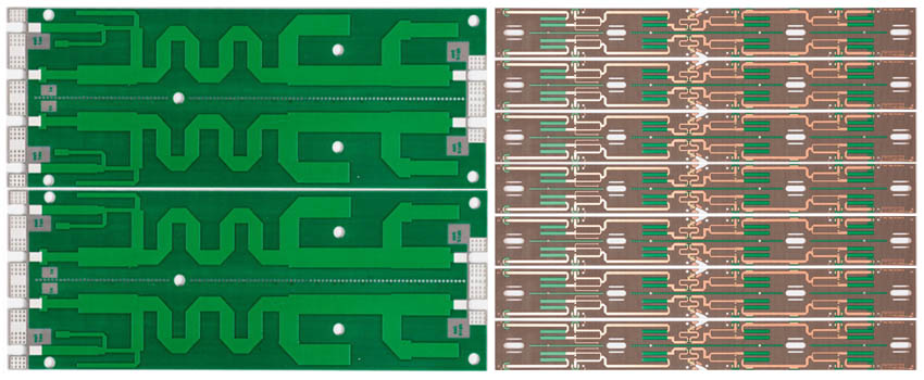 Placa de circuito impreso de alta frecuencia