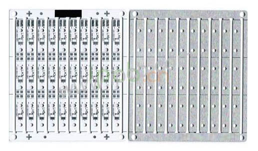 Single sided aluminum circuit substrate