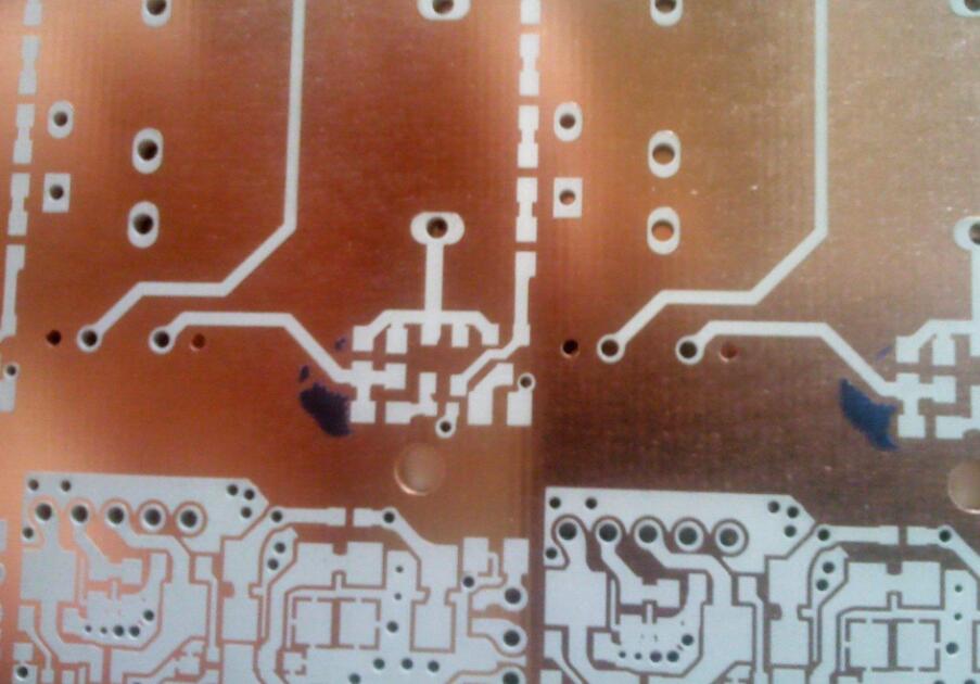 Printed circuit board etching