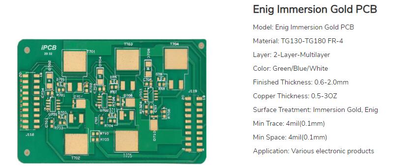 ENIG Immersion Gold PCB